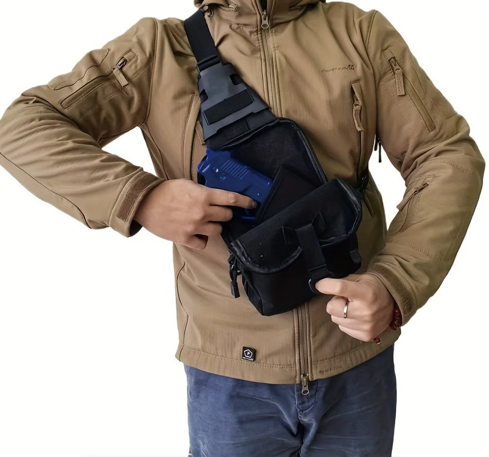 Tactical Concealed Carry Sling - Edc Pistol Carry Bag 评论和价格