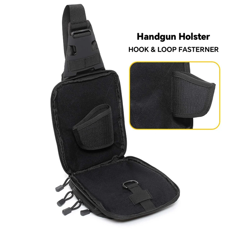 Tactical Sling Bag Concealed C - Edc Pistol Carry Bag 评论和价格