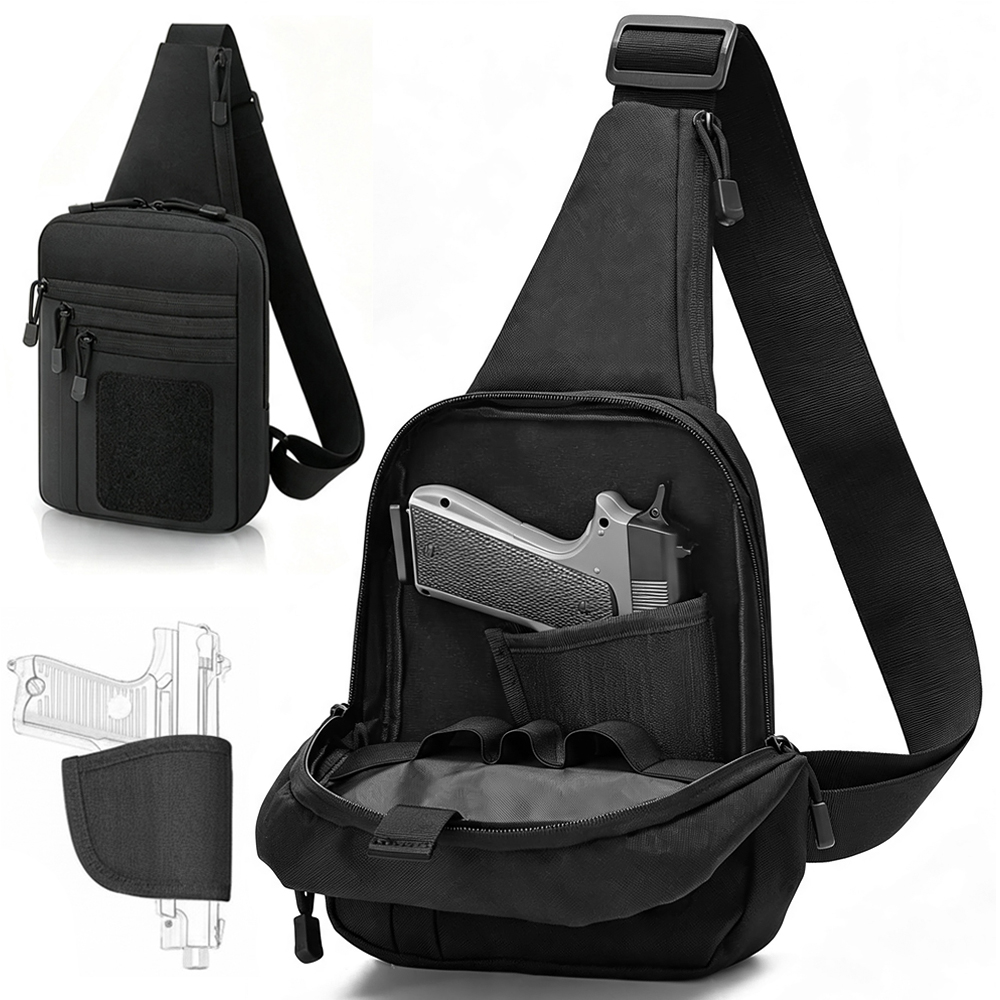Concealed Carry Chest Gun Bag  - Edc Pistol Carry Bag 评论和价格