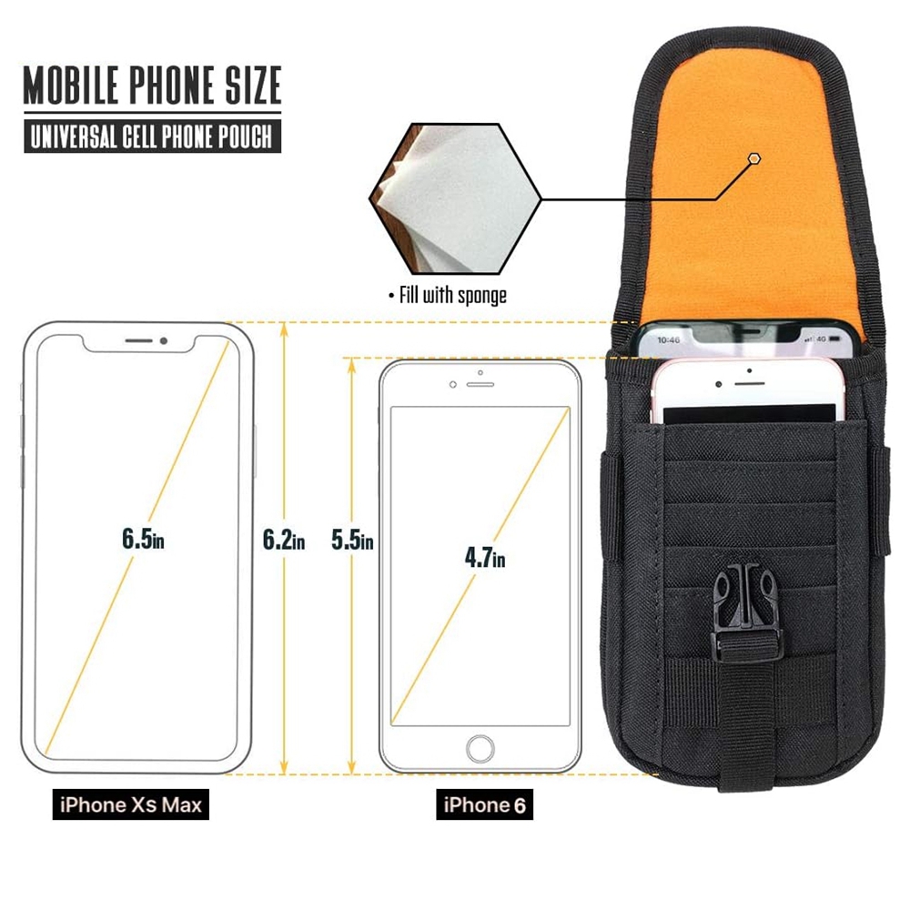 Tactical Phone Pouch Molle,Sma - Edc Carry Holster 评论和价格