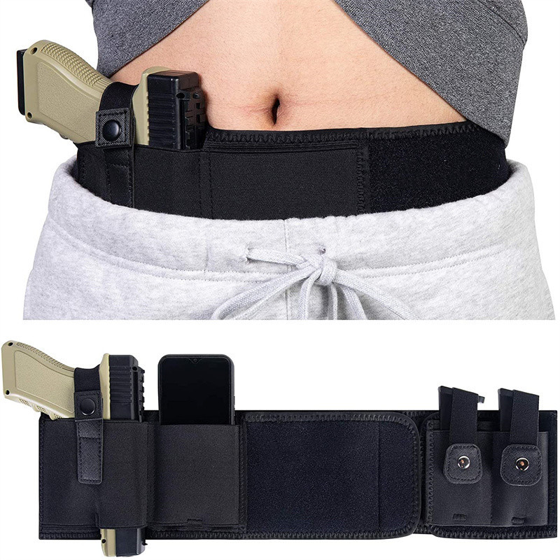 Belly Band Gun Holster Conceal - Edc Concealed Carry Holster 评论和价格