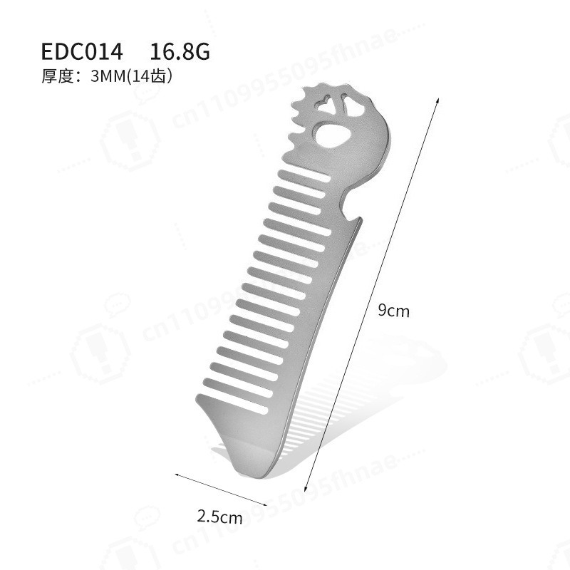 Titanium Alloy Men Oil Head St - Comb Pocket Titanium 评论和价格