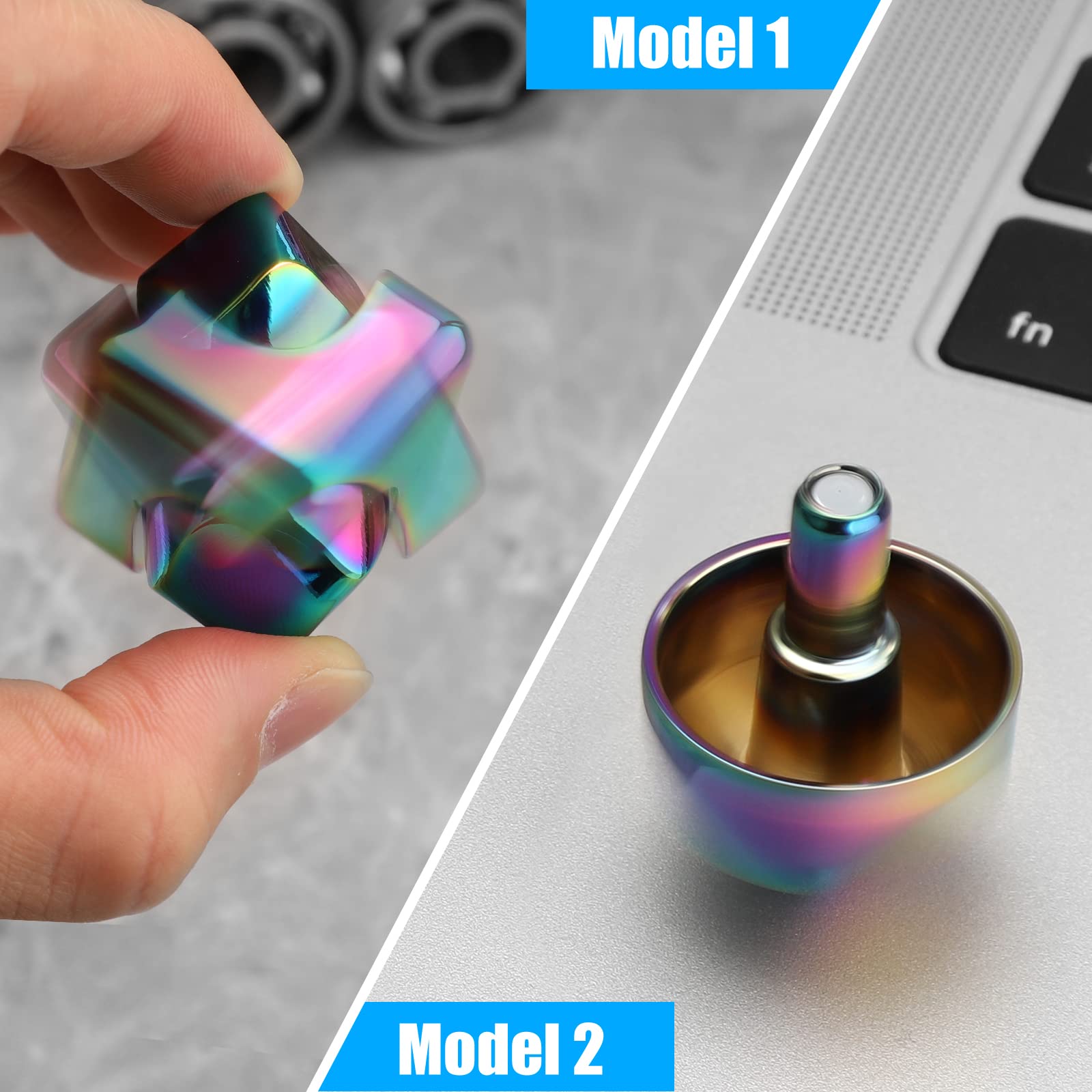 Metal Cube Rotating Fingertip  - Fidget Spinner Bearing 评论和价格