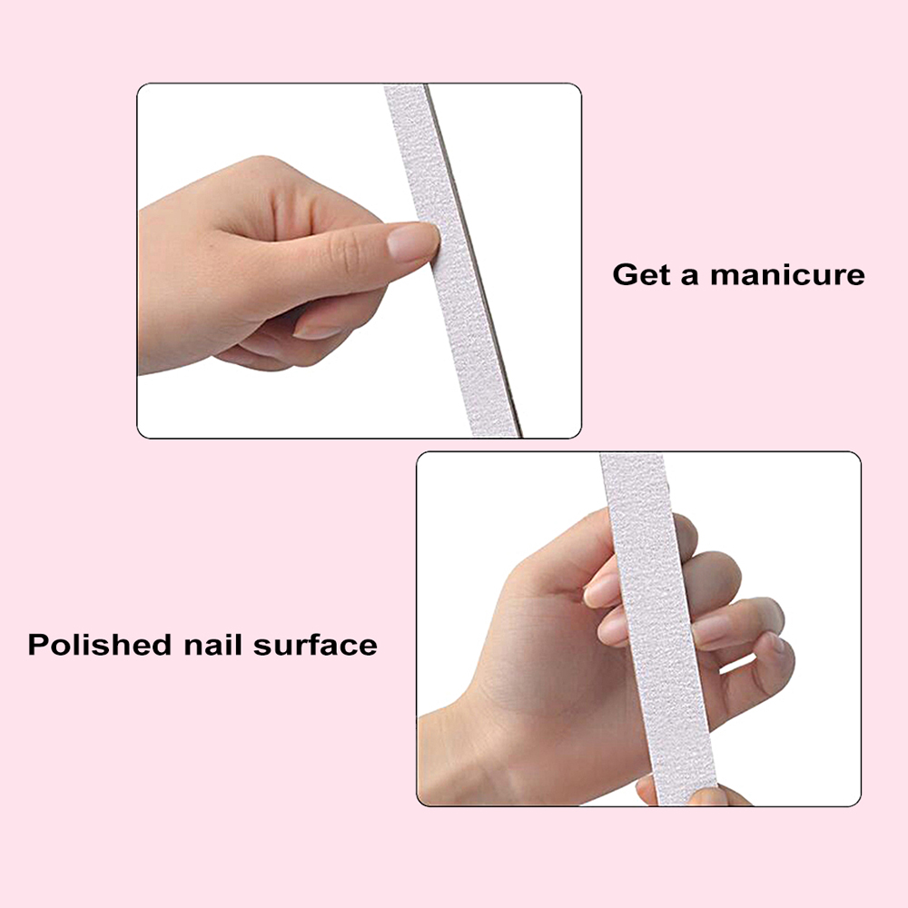 50Pcs/100Pcs Grey Removalble P - Nail File Titanium 评论和价格